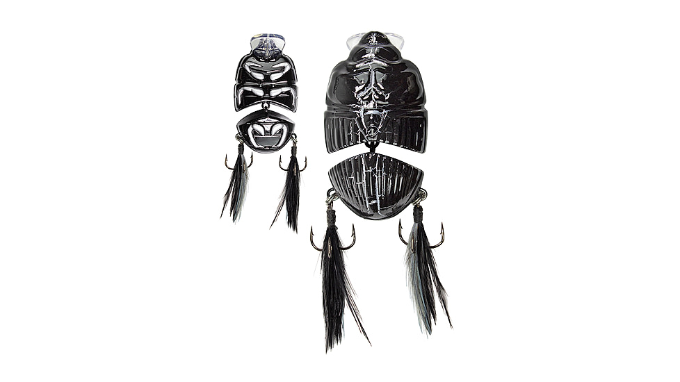 Lunkerhunt Battle Beetle Bait, Carabus, 2.25in &amp; 5/8 oz, BEET04