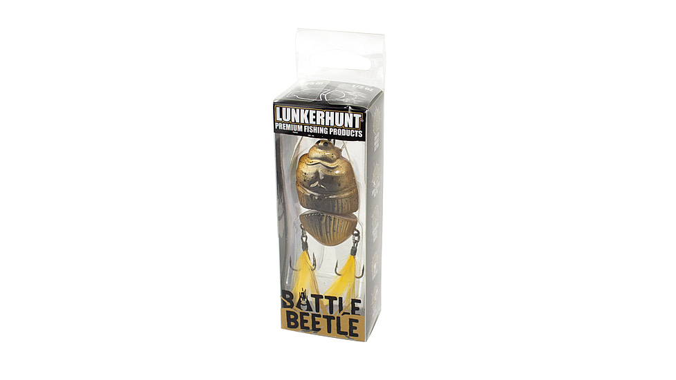 Lunkerhunt Battle Beetle Bait, Scarab, 2.25in &amp; 5/8 oz, BEET06