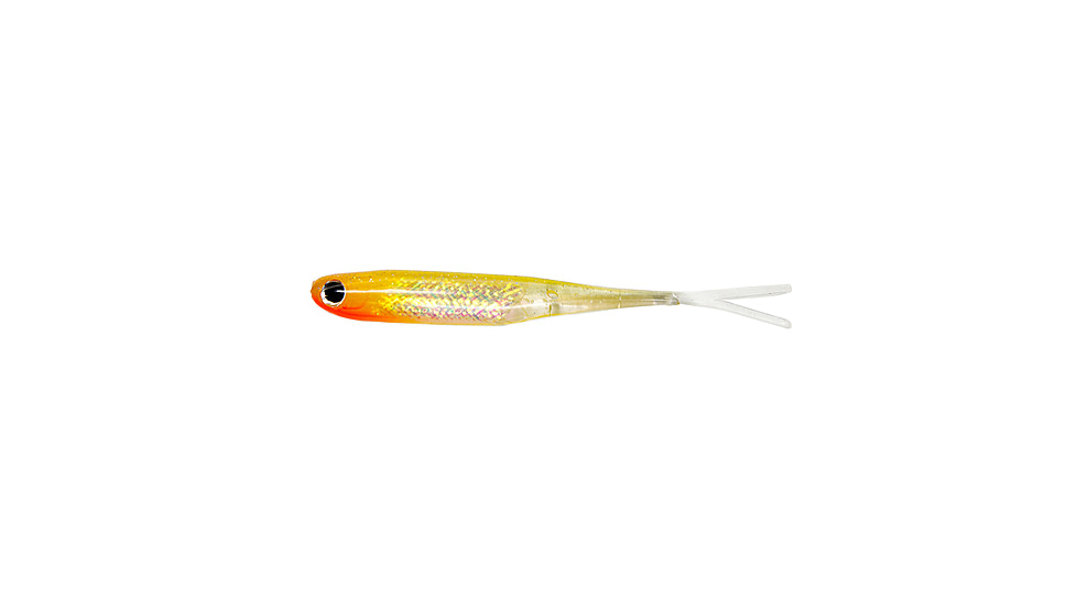 Lunkerhunt Bento Bait Soft Bait, 6, 3in, Golden Shiner, LHPB302