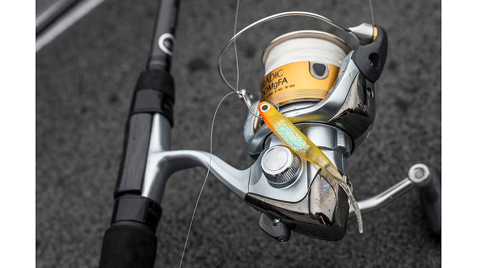 Lunkerhunt Bento Bait Soft Bait, 5, 4.5in, Golden Shiner, LHPB402