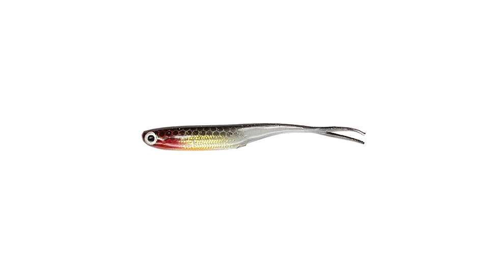 Lunkerhunt Bento Bait Soft Bait, 6, 3in, Parrot, LHPB307