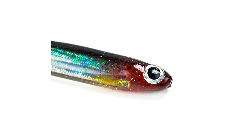 Lunkerhunt Bento Bait Soft Bait, 6, 3in, Parrot, LHPB307