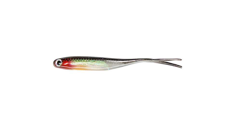 Lunkerhunt Bento Bait Soft Bait, 5, 4.5in, Parrot, LHPB407