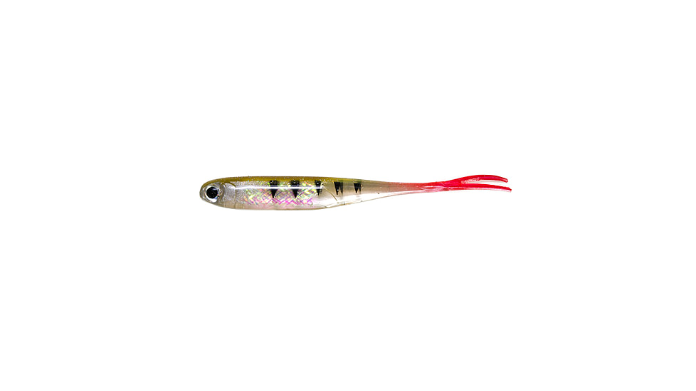 Lunkerhunt Bento Bait Soft Bait, 6, 3in, Perch, LHPB304