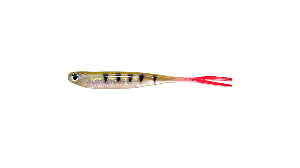 Lunkerhunt Bento Bait Soft Bait, 5, 4.5in, Perch, LHPB404