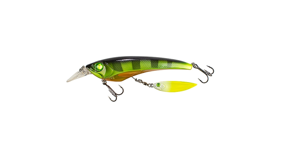 Lunkerhunt Boshi Blade Bait, Fire Tiger, 4.3in &amp; 5/8 oz, UNSPJKB08