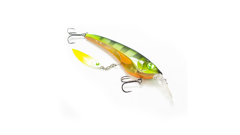 Lunkerhunt Boshi Blade Bait, Fire Tiger, 4.3in &amp; 5/8 oz, UNSPJKB08