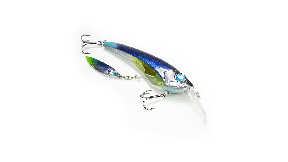 Lunkerhunt Boshi Blade Bait, Sassy, 4.3in &amp; 5/8 oz, UNSPJKB01
