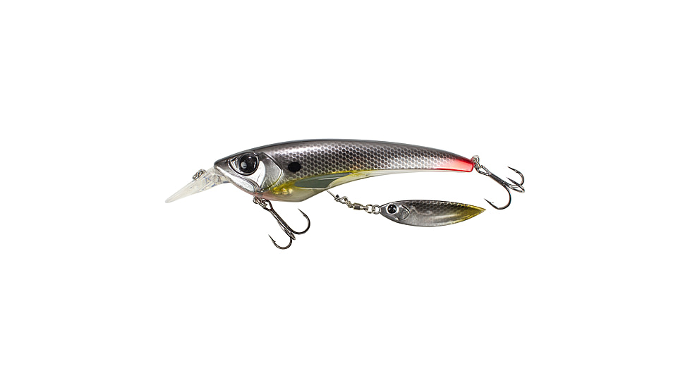 Lunkerhunt Boshi Blade Bait, Silver Side, 4.3in &amp; 5/8 oz, UNSPJKB02