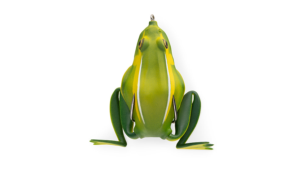 Lunkerhunt Combat Frog Bait Topwater, 1, 2.5in, Jungle, CF01