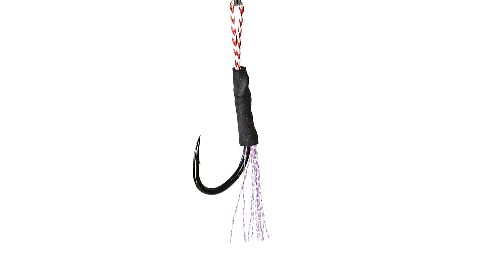 Lunkerhunt Cut Bait Jig, Peacock, 3in &amp; 2.25 oz, CBJ303