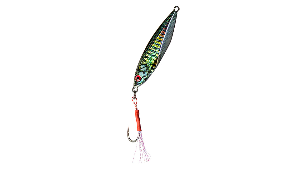 Lunkerhunt Cut Bait Jig, Scales, 2.75in &amp; 1.5 oz, CBJ201