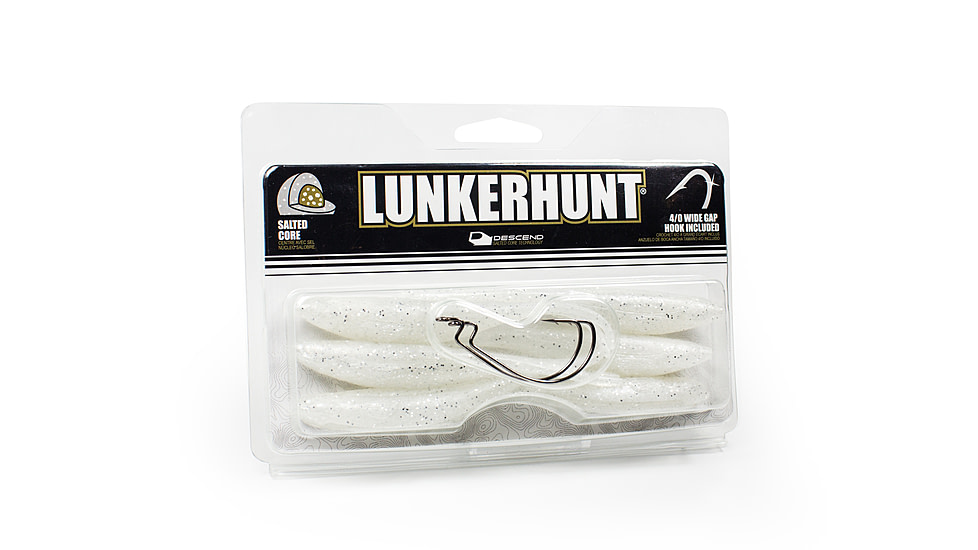 Lunkerhunt Descend Minnow Bait Minnow, 1, 4.5in, Shimmer, MNNW1