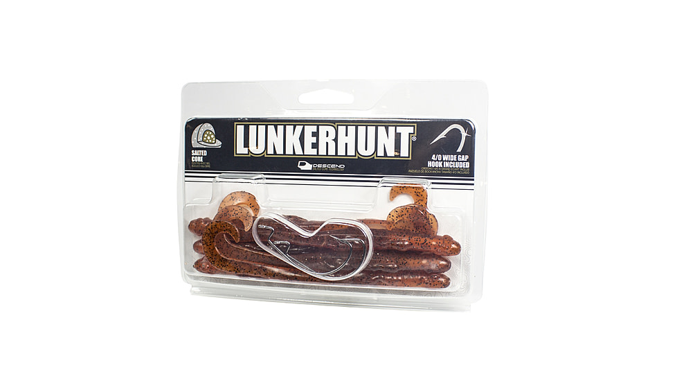 Lunkerhunt Descend Salamander Bait Soft Bait, 6, 5in, Newt, SLMNDR1