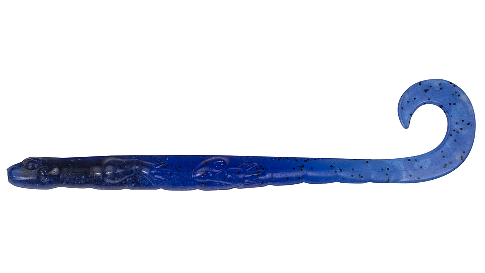 Lunkerhunt Descend Salamander Bait Soft Bait, 6, 5in, Sapphire, SLMNDR3