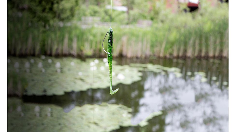 Lunkerhunt Descend Salamander Bait Soft Bait, 6, 5in, Swamp, SLMNDR5