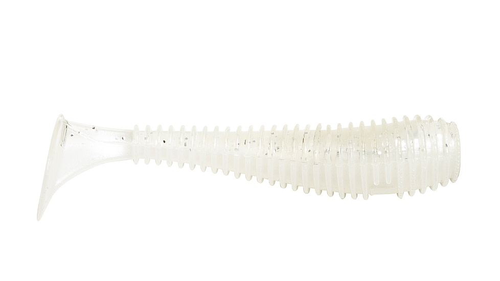 Lunkerhunt Finesse Swimbaits, 8 Pack, 3in, White Ice, 8-FS05