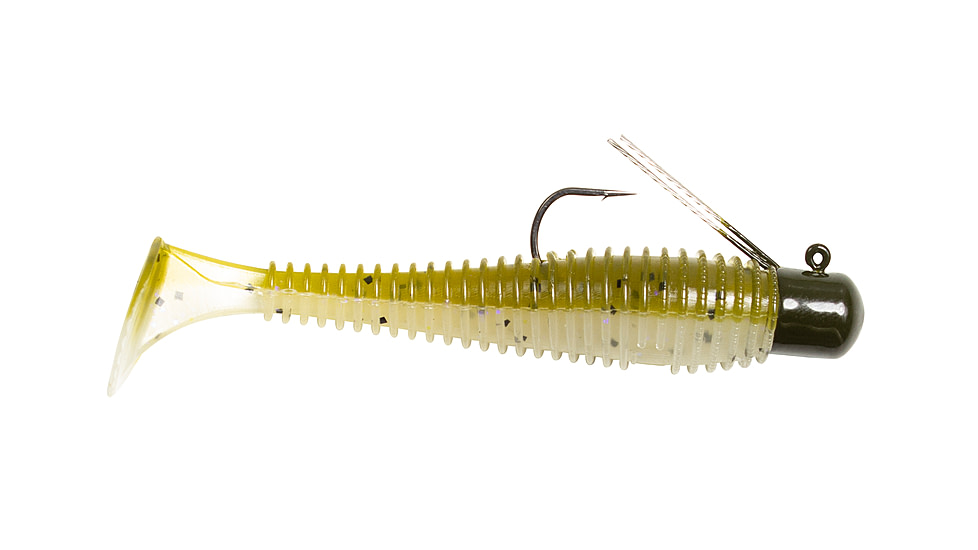 Lunkerhunt Finesse Swimbaits, 1, 3in, Perfect Pumpkin, FS06