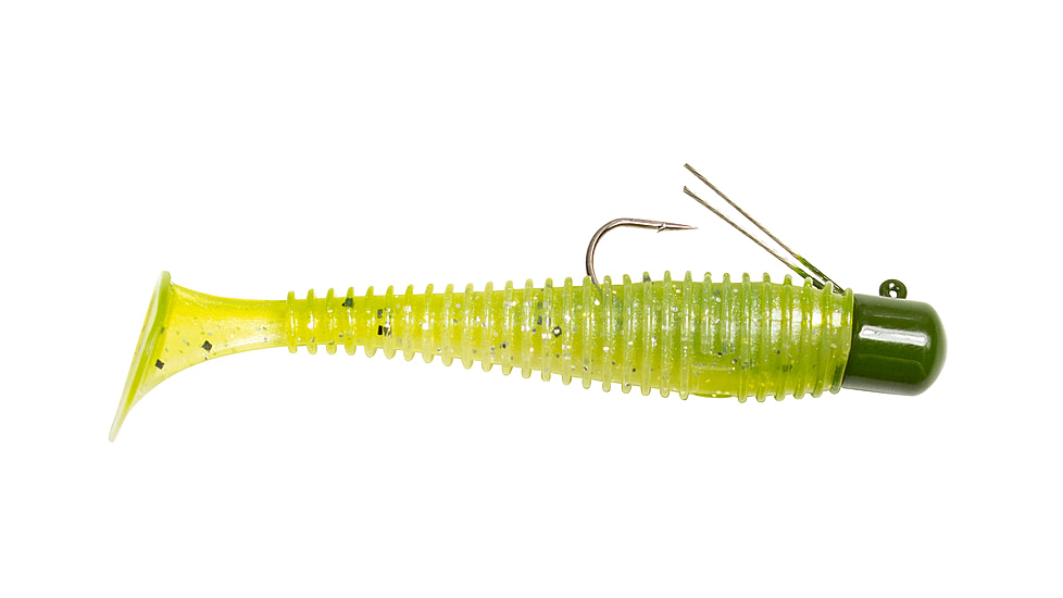 Lunkerhunt Finesse Swimbaits, 1, 3in, Sexy Melon, FS01