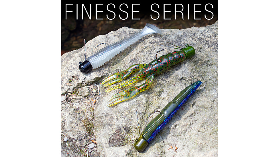 Lunkerhunt Finesse Swimbaits, 1, 3in, Smokin Shad, FS07