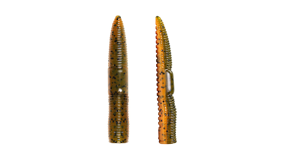 Lunkerhunt Finesse Worm, 8 Pack, 3in, Bama Craw, 8-FW06