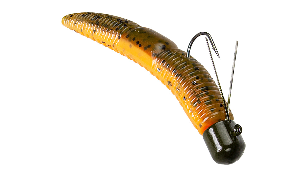 Lunkerhunt Finesse Worm, 8 Pack, 3in, Bama Craw, 8-FW06