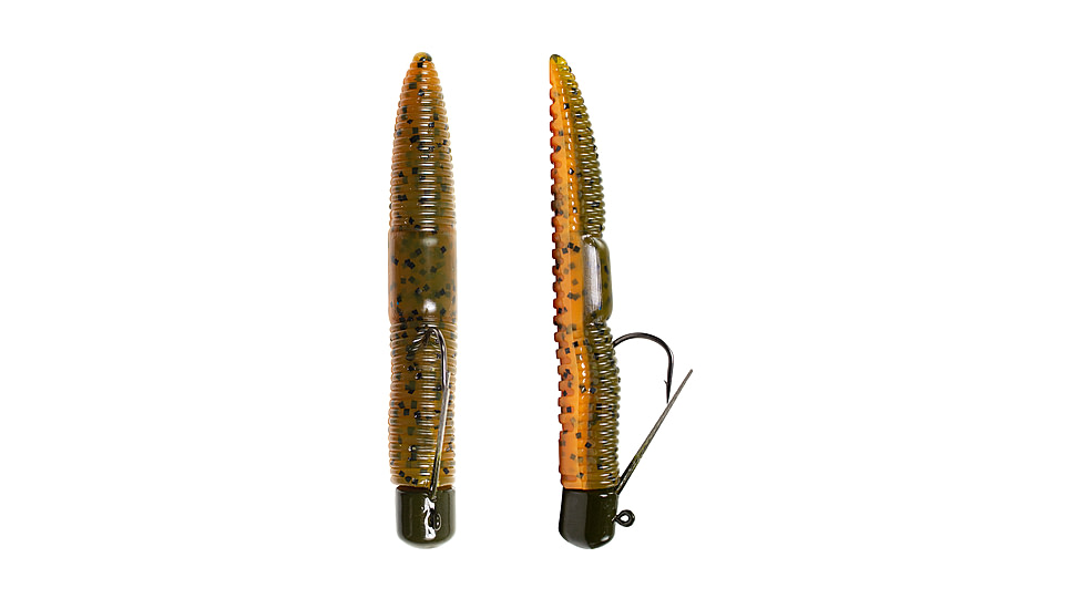 Lunkerhunt Finesse Worm, 1, 3in, Bama Craw, FW06