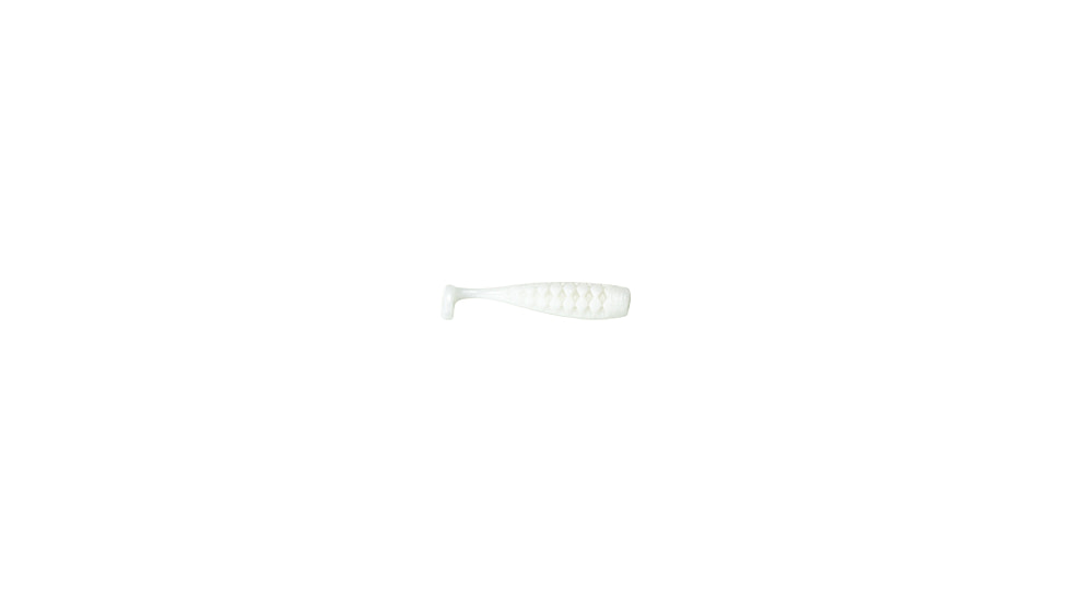 Lunkerhunt Fish Bone Bait Jar, White, 1.5in &amp; 1/3 oz, HFB01