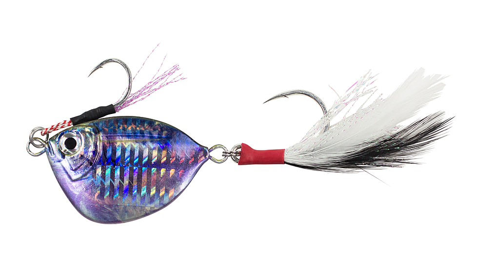 Lunkerhunt Flutter Jig, Royal, 2in &amp; 2.88 oz, FLTJ205