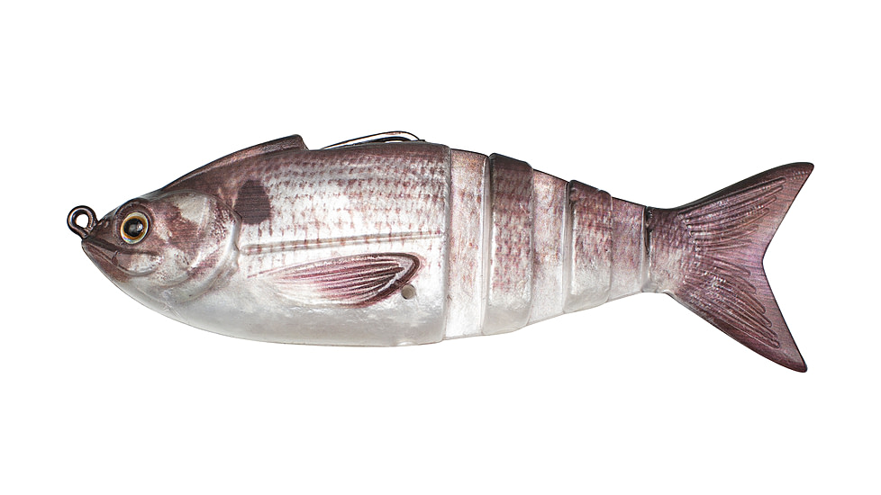 Lunkerhunt Gambit Swimbaits, 1, 4.5in, Silver Side, GS02