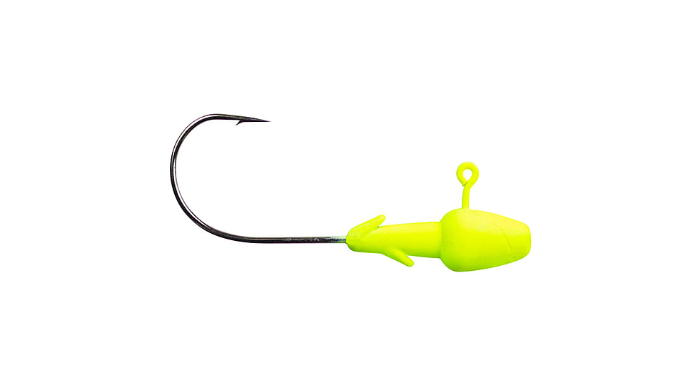 Lunkerhunt Gamefish Darter Jig, Matte Chartreuse, 1/8 oz, JDART102