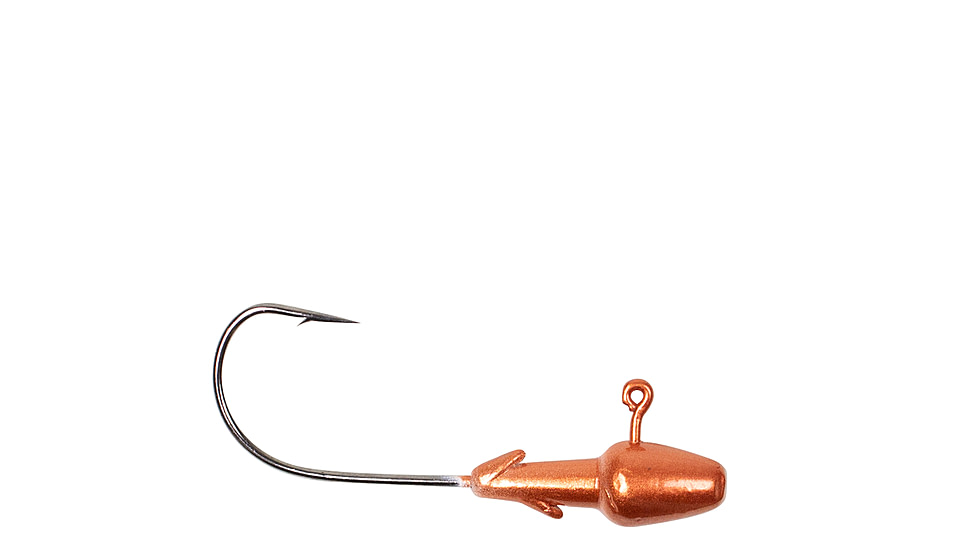 Lunkerhunt Gamefish Darter Jig, Metallic Orange, 3/16 oz, JDARM204