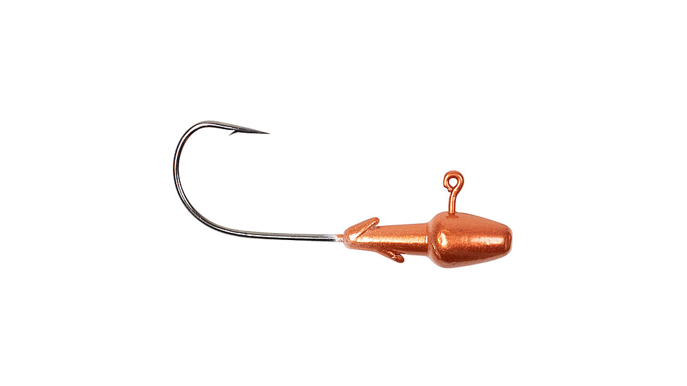 Lunkerhunt Gamefish Darter Jig, Metallic Orange, 1/8 oz, JDARM104