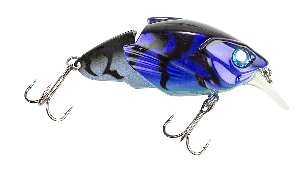 Lunkerhunt Glitch Blade Bait, Crawdad, 3in &amp; 1/2 oz, GLTHBLD107