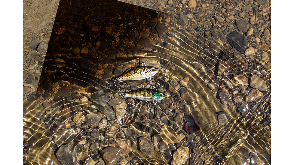 Lunkerhunt Hatch Natural Bait, Brown Trout, 2in &amp; 15/16 oz, HATCH03