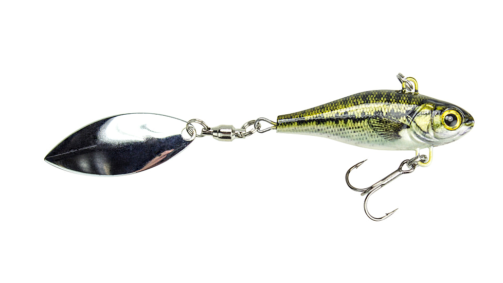 Lunkerhunt Hatch Spin Bait, Bass, 2in &amp; 1 oz, HASP04