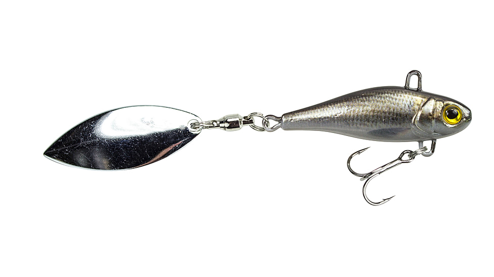 Lunkerhunt Hatch Spin Bait, Gizzard Shad, 2in &amp; 1 oz, HASP15
