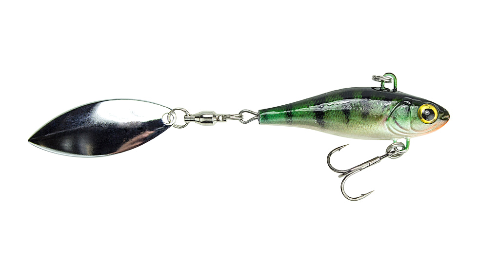 Lunkerhunt Hatch Spin Bait, Perch, 2in &amp; 1 oz, HASP07