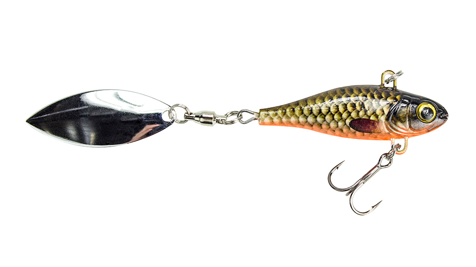 Lunkerhunt Hatch Spin Bait, Spawner, 2in &amp; 1 oz, HASP08