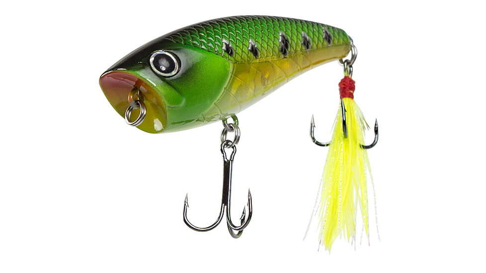 Lunkerhunt Impact Crush Bait, Lily Pad, 2.5in &amp; 1/3 oz, IMPOP05