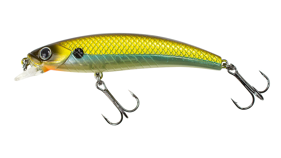 Lunkerhunt Impact Distress 6F Bait, Golden, 3.5in &amp; 1/2 oz, IMJKB05