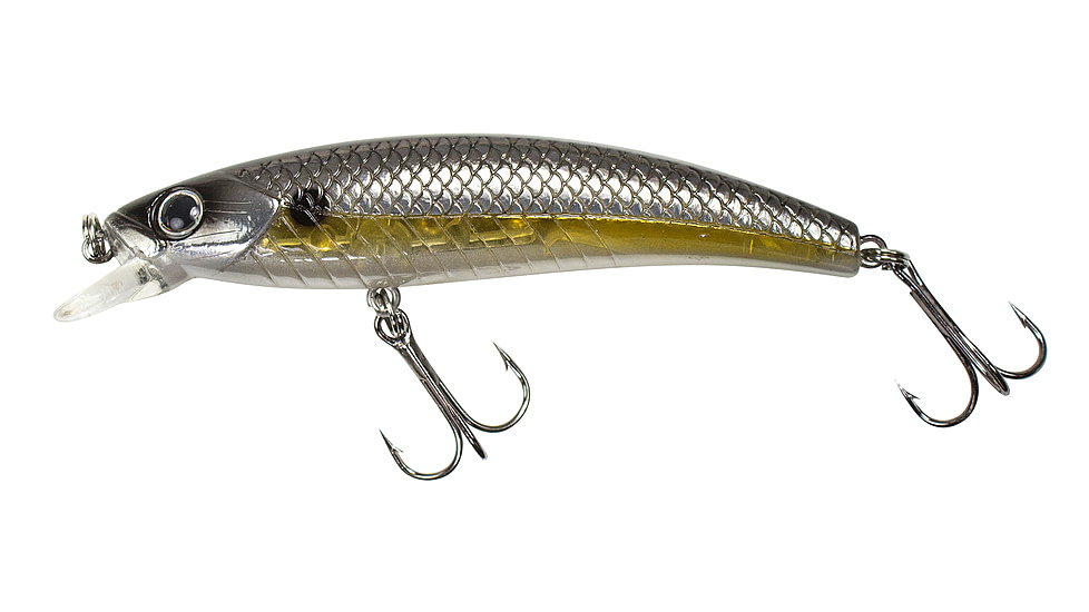 Lunkerhunt Impact Distress 6F Bait, Silver Side, 3.5in &amp; 1/2 oz, IMJKB02