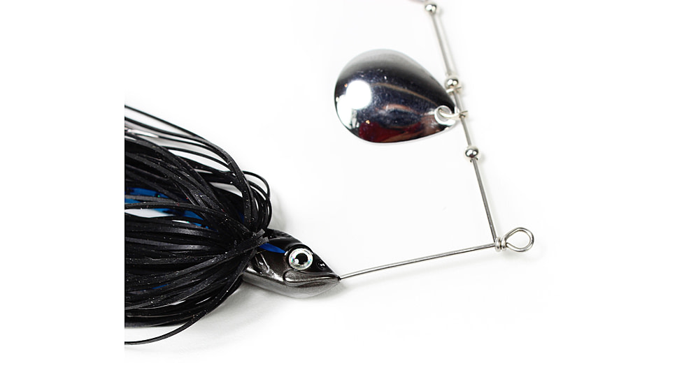 Lunkerhunt Impact Ignite Bait, Dark Knight, 1/2 oz, IMSBW06