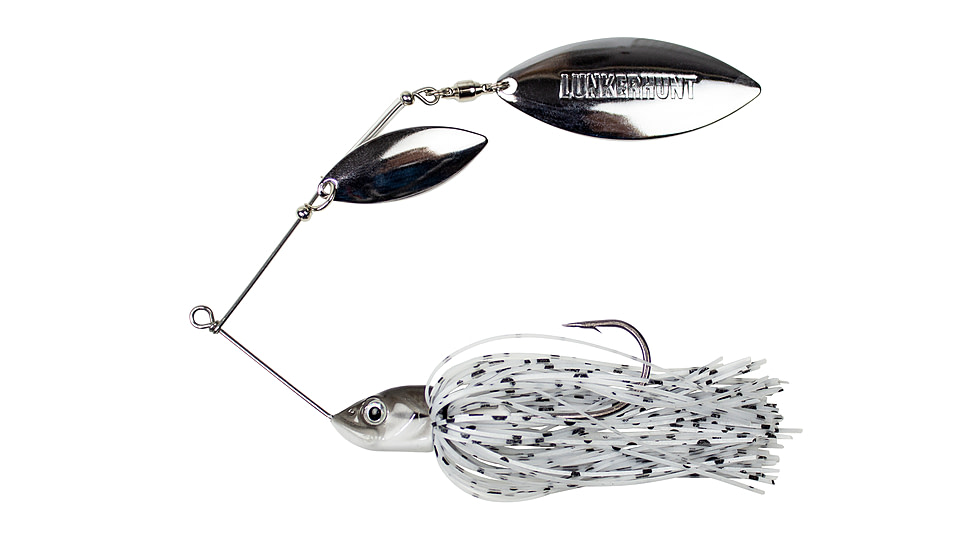 Lunkerhunt Impact Ignite Bait, Salt and Pepper, 1/2 oz, IMSBW08