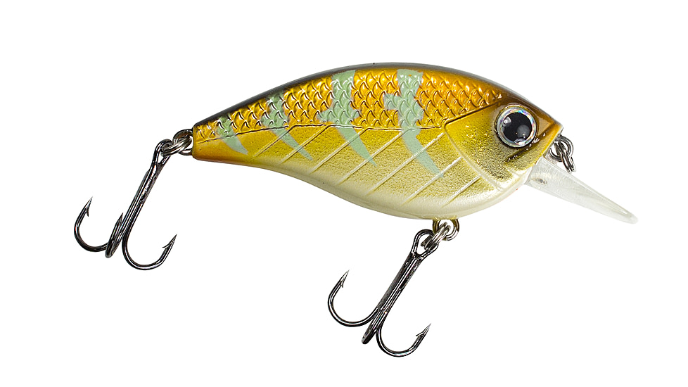 Lunkerhunt Impact Jolt 2.5F Bait, Mandarin, 2.25in &amp; 1/3 oz, IMFSQ06