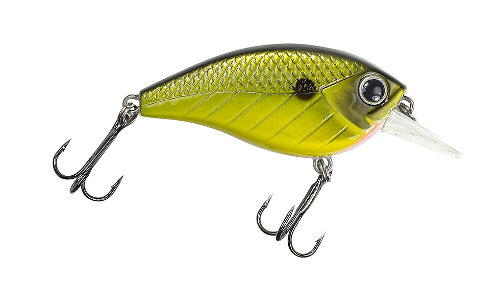 Lunkerhunt Impact Jolt 2.5F Bait, Shock Yellow, 2.25in &amp; 1/3 oz, IMFSQ03