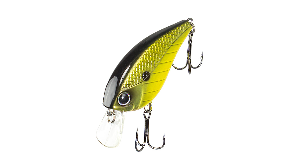 Lunkerhunt Impact Jolt 2.5F Bait, Shock Yellow, 2.25in &amp; 1/3 oz, IMFSQ03