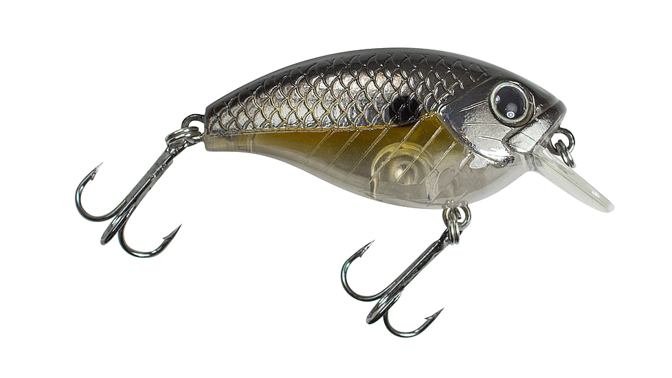 Lunkerhunt Impact Shock 2.5F Bait, Silver Side, 2in &amp; 3/8 oz, IMSBL02