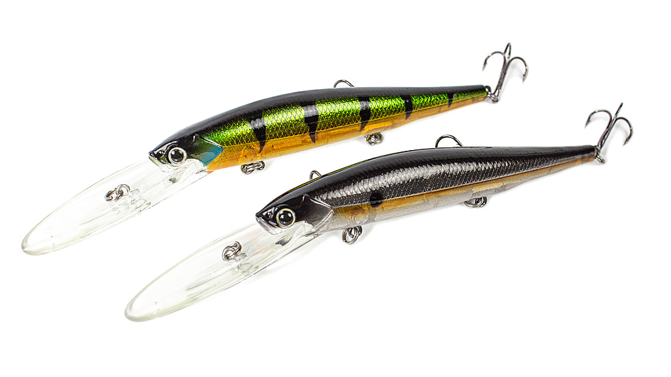 Lunkerhunt Impact Slash 12S Deep Diving Jerkbait, Silver Side, 4.3in &amp; 5/8 oz, ISLASH02