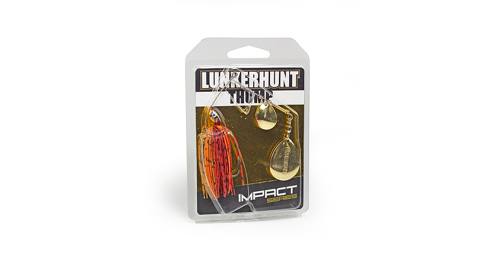Lunkerhunt Impact Thump Bait, Electric, 3/8 oz, IMSPC02